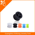 8mm-30mm ear plugs gauges tunnels peace symble stretching set expander double flare flexible made in china supplier